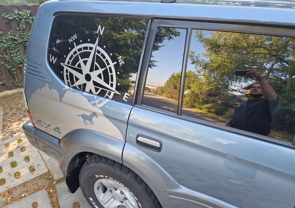 Toyota Land Cruiser cena 59900 przebieg: 214555, rok produkcji 1999 z Kowary małe 781